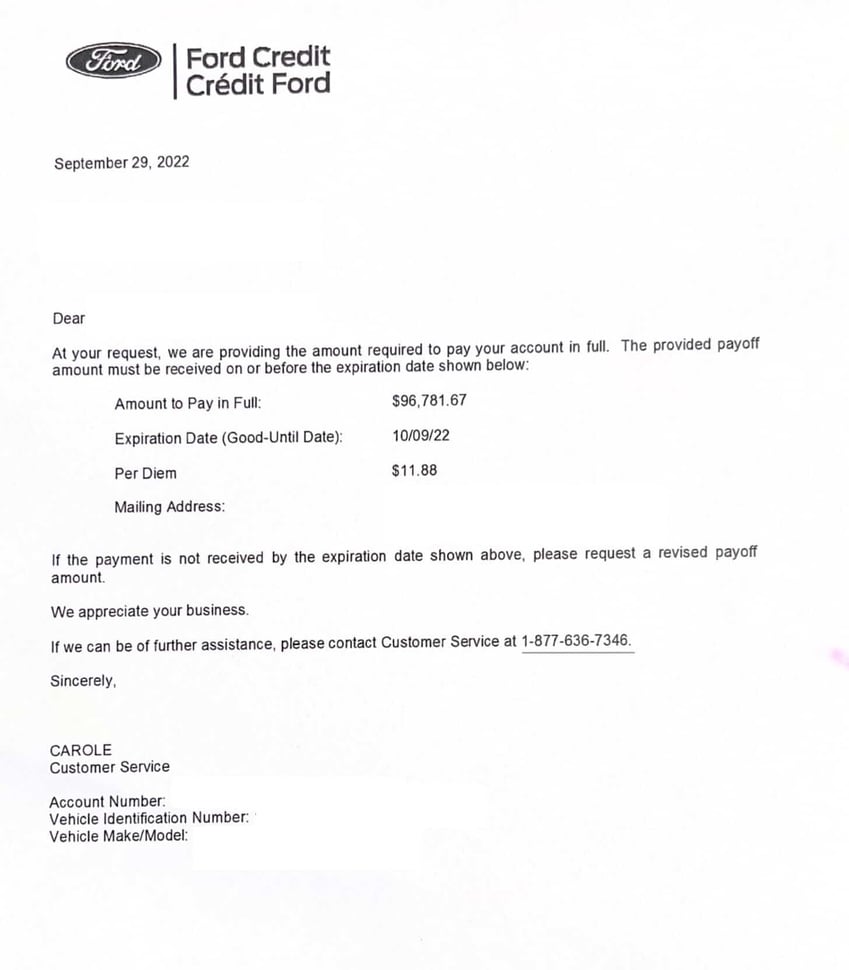 Ford finance auto loan